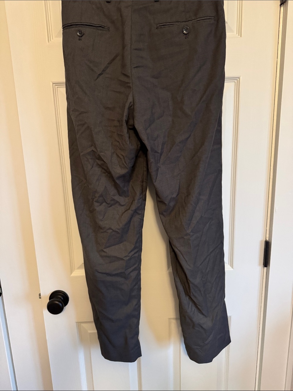 Dockers Men's Signature Performance Dark Gray Dress Pants 30x32 - Picture 14 of 15